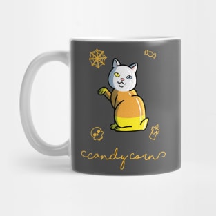 Candycorn Cat Mug